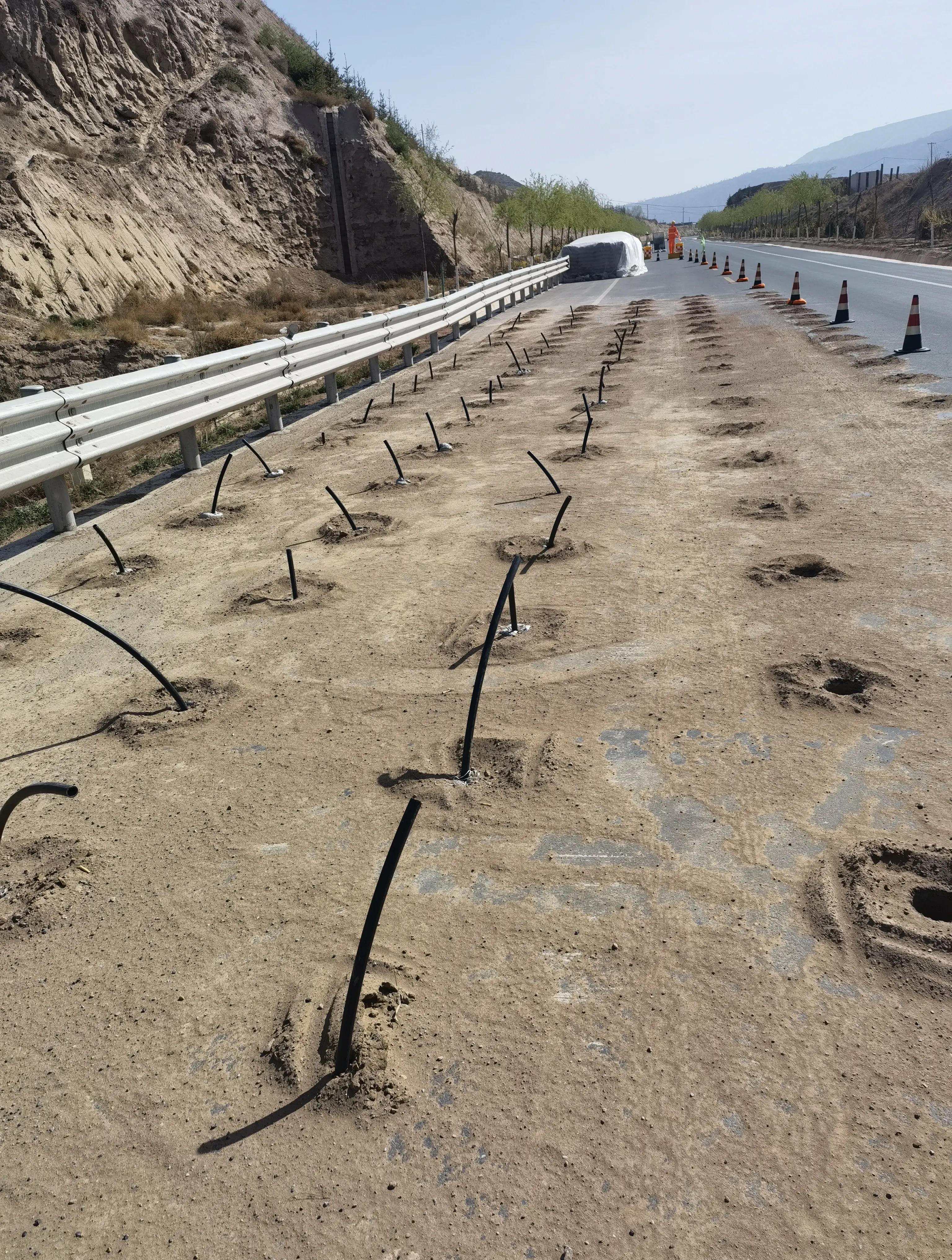 青岛黄岛区路基加固